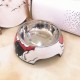Pet stainless steel cartoon food bowl non-slip and easy to clean, universal for cats and dogs Pet stainless steel cartoon food bowl non-slip and easy to clean, universal for cats and dogs