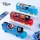 Genuine Disney creative cute cartoon double-decker train multifunctional creative iron pencil case Genuine Disney creative cute cartoon double-decker train multifunctional creative iron pencil case