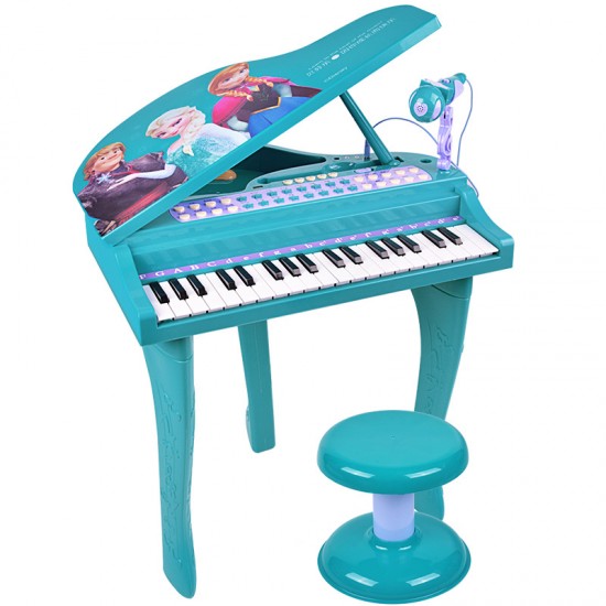 3D Light Kids Musical Instrument Electronic Piano Keyboard Organ With Tripod Toy 