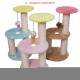 Pet toy sisal plush three-layer circular cat climbing frame Pet toy sisal plush three-layer circular cat climbing frame