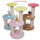Pet toy sisal plush three-layer circular cat climbing frame Pet toy sisal plush three-layer circular cat climbing frame