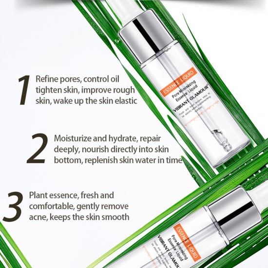 Vibrant Glamour salicylic acid shrinks the essence of pores. Make the water to blackhead acne Vibrant Glamour salicylic acid shrinks the essence of pores. Make the water to blackhead acne