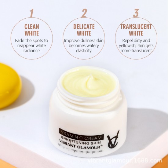 Vibrant Glamour Vitamin C Fang Cream. 50g. Skin Removal Spots and Black Vibrant Glamour Vitamin C Fang Cream. 50g. Skin Removal Spots and Black
