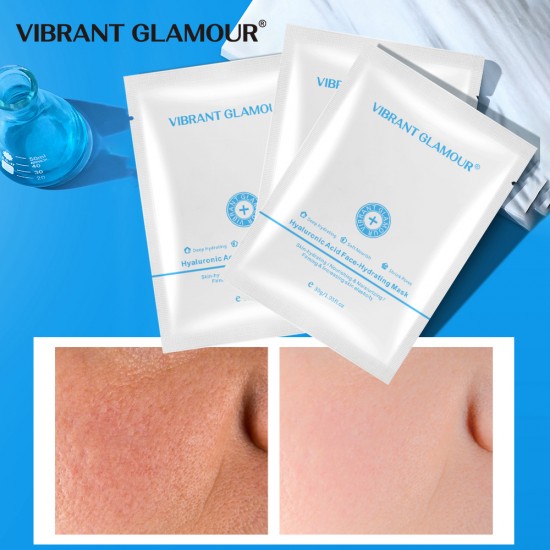Vibrant Glamour Hyaluronic Acid Moisturizing Mask. Moisturizing and Skin Skin Vibrant Glamour Hyaluronic Acid Moisturizing Mask. Moisturizing and Skin Skin