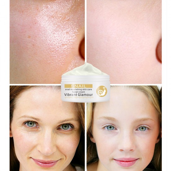 Vibrant Glamour Snail Snail Swine Water Moisturizing Repair Nutrition Cream. Brightening Skin Color Vibrant Glamour Snail Snail Swine Water Moisturizing Repair Nutrition Cream. Brightening Skin Color