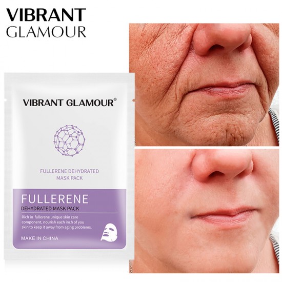 Vibrant Glamour Fullerene olig peptide mask. Hydrating moisturizing Vibrant Glamour Fullerene olig peptide mask. Hydrating moisturizing