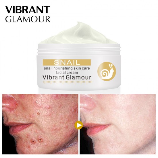 Vibrant Glamour Snail Snail Swine Water Moisturizing Repair Nutrition Cream. Brightening Skin Color Vibrant Glamour Snail Snail Swine Water Moisturizing Repair Nutrition Cream. Brightening Skin Color