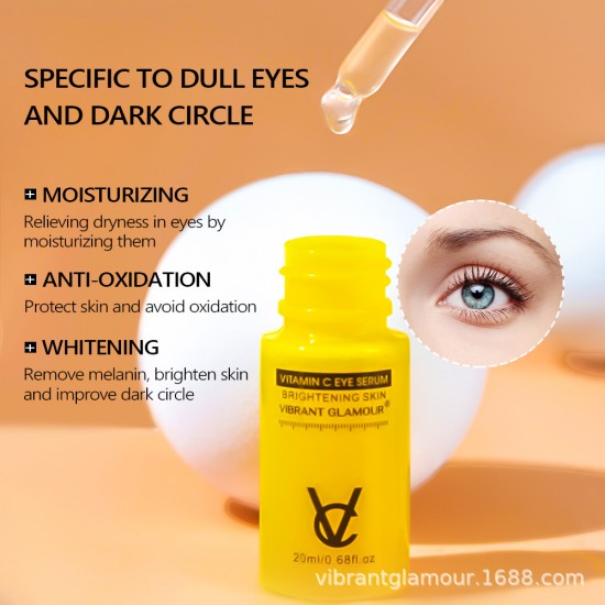 Vibrant Glamour Vitamin C Essential Essence. 20ml. Remove Dark Eye Dilings Vibrant Glamour Vitamin C Essential Essence. 20ml. Remove Dark Eye Dilings