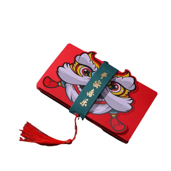 The Year of the Tiger is a sealing and folding card. The Year of the Tiger is a sealing and folding card.