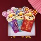 The Year of the Tiger is a cute tiger head red packet The Year of the Tiger is a cute tiger head red packet