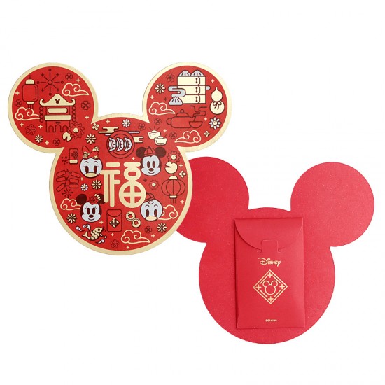 The Year of the Tiger is a genuine Disney stereo cartoon mouse Mickey red envelope The Year of the Tiger is a genuine Disney stereo cartoon mouse Mickey red envelope