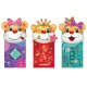 The Year of the Tiger is a cute tiger head red packet The Year of the Tiger is a cute tiger head red packet