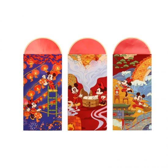 The Year of the Tiger is a genuine Disney stereo cartoon mouse Mickey red envelope The Year of the Tiger is a genuine Disney stereo cartoon mouse Mickey red envelope